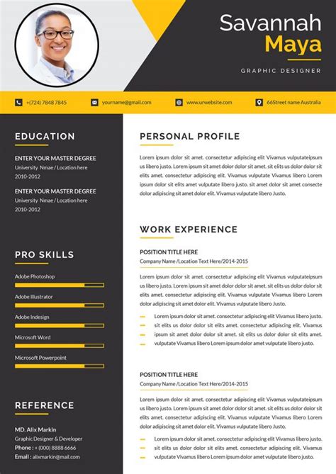 Ms Word Resume Template To Download Docdocx