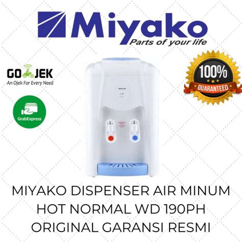 Jual Miyako Dispenser Air Minum Panas Normal Wd Ph Hot Normal Dispenser Meja Galon Atas