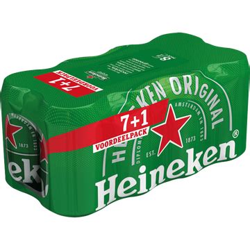 Heineken Premium Pilsener Bier Blik 7 1 X 33cl Bestellen Bier En