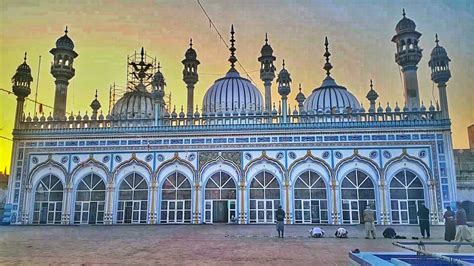 Oldest Markazi Jamia Masjid Of Rawalpindi Punjab Beautiful Jamia