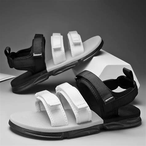 Men S Sandals Summer Genuine Leather Sandals Men S Outdoor Casual Lightweight Sandals Fashion