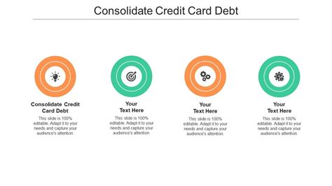 Consolidate Credit Card Debt Ppt Powerpoint Presentation Layouts Show Cpb Presentation