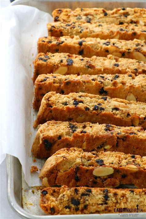 Vegan Blueberry Almond Biscotti Recipe Almond Biscotti Vegan