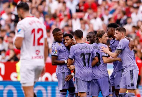 Hasil Sevilla Vs Real Madrid Di Liga Spanyol Rodrygo Goes