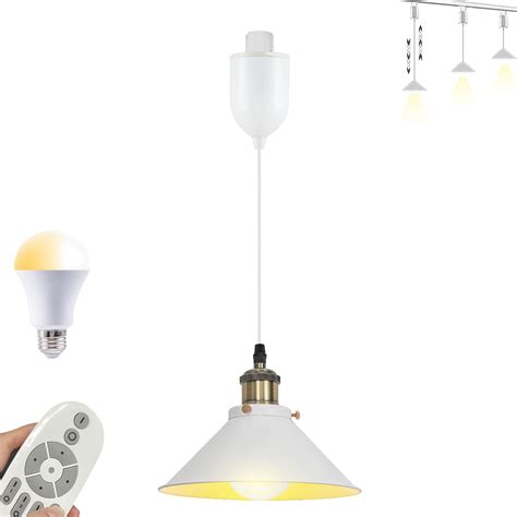 Fsliving Adjustable Levitate Track Pendant Light H Type Retractable