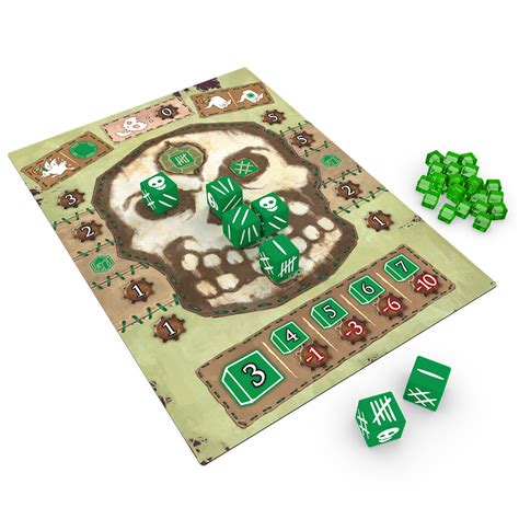 Emerald Skulls Board Game Thunderworks Games