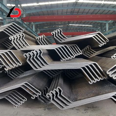 China Supplier Sufficient Stock Hot Rolled Astm Jis Steel Sheet Pile U