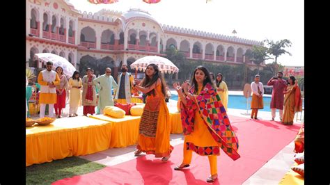 Haldi Ceremony Flash Mob Wedding Dance Morni Banke Nachde Ne