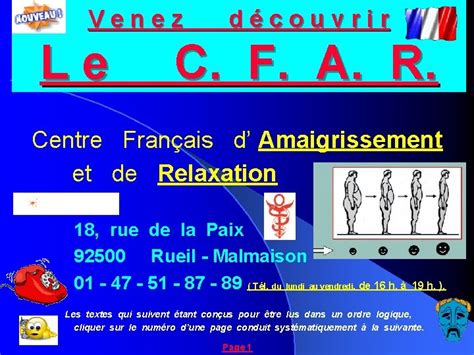 Venez Le Dcouvrir C F A R Centre