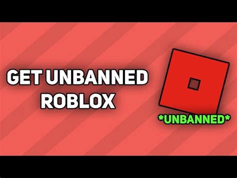 How To Get Unbanned From Roblox Easy Youtube