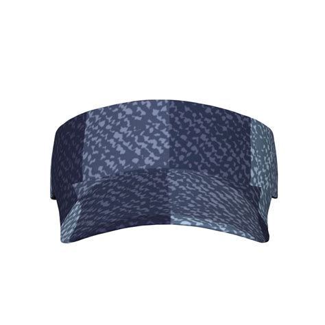 Lukts Blue Gingham Buffalo Check Sun Sports Visor Adjustable Cap For