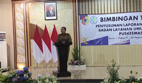 Bupati Jember Buka Bimtek Penyusunan Laporan Keuangan Blud Puskesmas