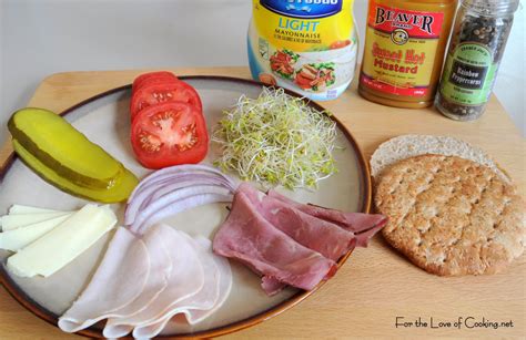 Turkey And Roast Beef Sandwich With Extra Sharp Cheddar For The Love