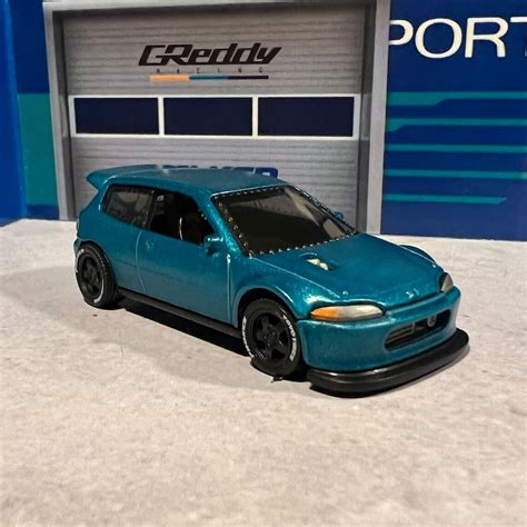 Honda Civic Eg Hot Wheels Etsy