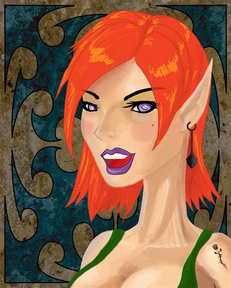 Redhead Elf By Shadow696 On Deviantart