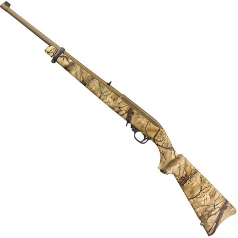 Ruger 10 22 Go Wild Bronze Semi Automatic Rifle 22 Long Rifle Go Wild Camo I M Brush