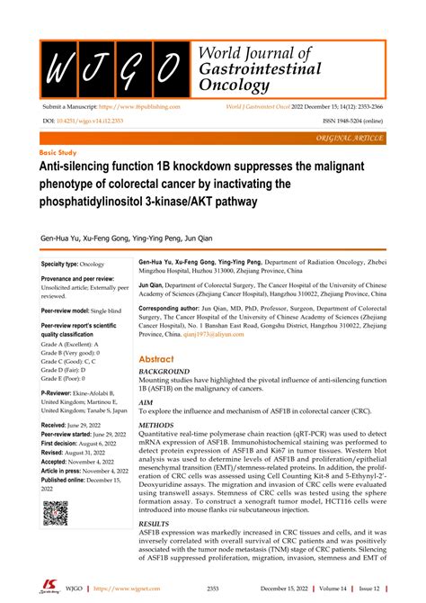 Pdf Anti Silencing Function 1b Knockdown Suppresses The Malignant