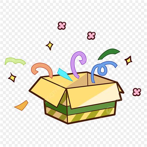 Surprise T Clipart Vector Children S Day T Box Surprise