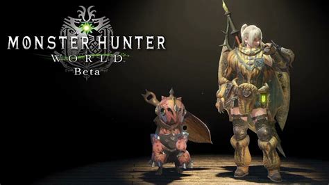 Monster Hunter World【魔物獵人 世界】beta充能斧練習part 1 Ps4 Youtube