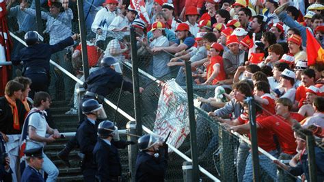 What Happened At Heysel Juventus Vs Liverpool European Club Ban