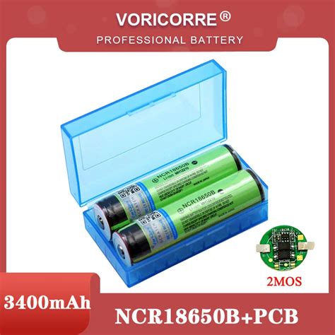 VariCore Neue Gesch Tzt 18650 NCR18650B 3400mAh Akku 3 7 V Mit PCB F R