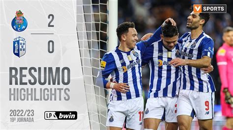 Highlights Resumo FC Porto 2 0 FC Vizela Liga 22 23 19 Descubra O