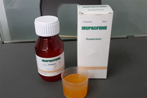 Gmp Ibuprofen For Oral Suspension 100mg 5ml 60ml Antipyretic And Analgesic And Anti Inflammatory