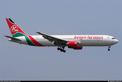 Y Kqz Kenya Airways Boeing Ner Photo By Suparat Chairatprasert