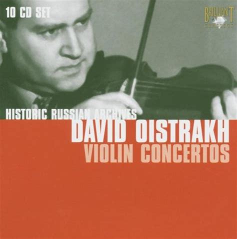 Oïstrakh Concertos pour violon Compilation David Oistrakh David