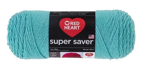 Estambre Acr Lico Liso Super Saver Red Heart Coats Color Aruba Sea