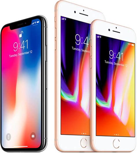 Iphone X Vs Iphone And Plus Display Sizes Cameras Battery Life