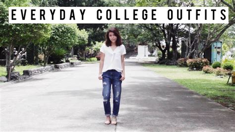 Everyday College Outfit Ideas YouTube