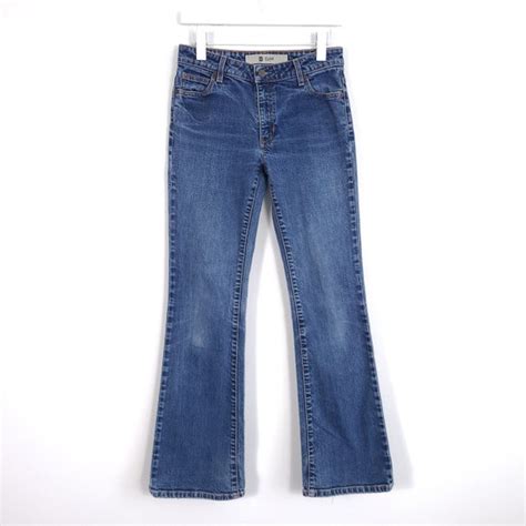 Y2k Gap Denim Flare Gem