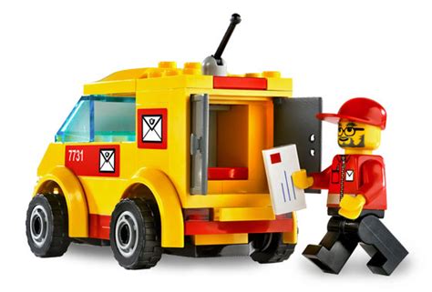 Lego® Mail Van 7731 All Details