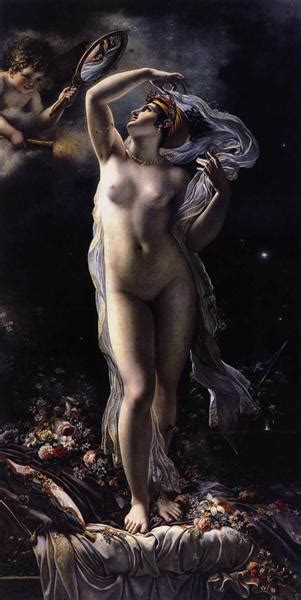 Mademoiselle Lange As Venus Anne Louis Girodet Wikiart Org