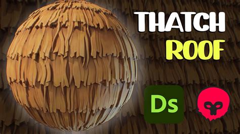 Thatch Roof Substance Designer 2022 Youtube