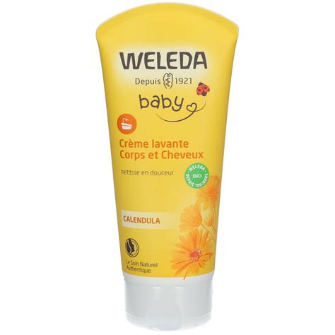 Weleda Baby Cr Me Lavante Corps Cheveux Au Calendula Ml Redcare