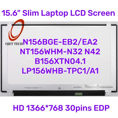 15 6 Slim Laptop LCD Screen N156BGA EA2 Fit N156BGA EB2 N156BGE EA2