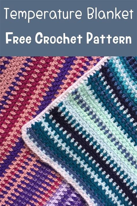 Temperature Blanket Free Crochet Pattern Guide Tutorial Seed