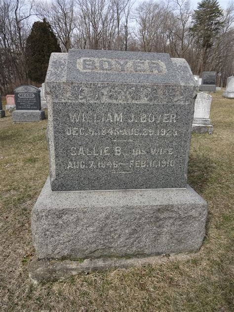 William Jacob Boyer 1845 1923 Find A Grave Memorial