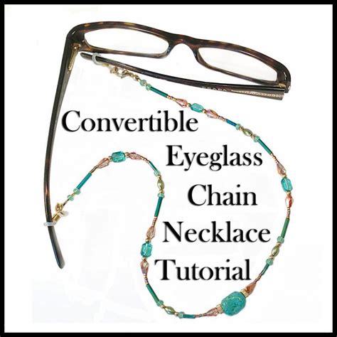 Learn How To Make A Beautiful Beaded Eyeglass Leash That Also Can Be Worn As A Necklace This