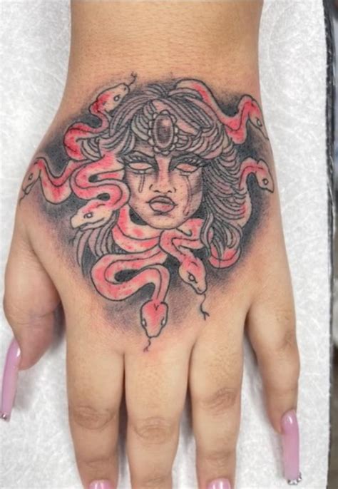 40 Medusa Hand Tattoo Designs With Meaning Art And Design