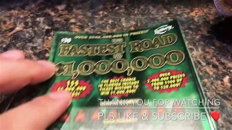 30 FASTEST ROAD To 1MIL Florida Scratch Off Time YouTube