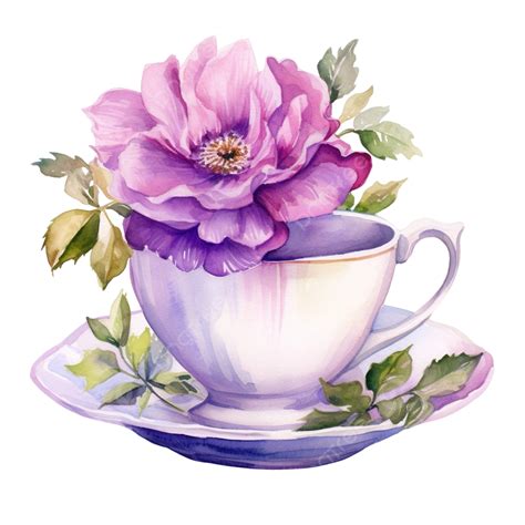 Teacup With Flowers Clipart Clearance Shops Meesenburgkz