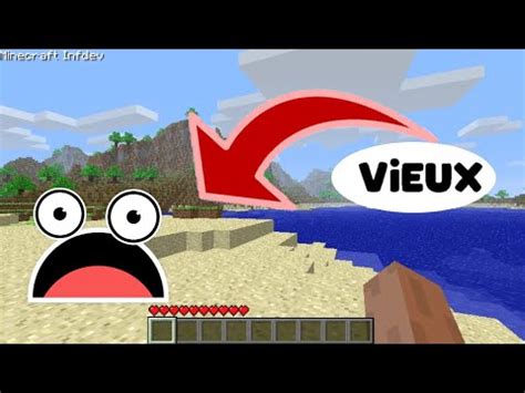 Les Ancienne Versions De Minecraft C Est Une Dinguerie YouTube