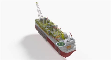 FPSO Modelo 3D 79 Fbx Obj Max Free3D