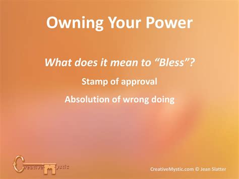 Owning Your Power Seven Imbalances 1 Blessing Your Past Ppt Download