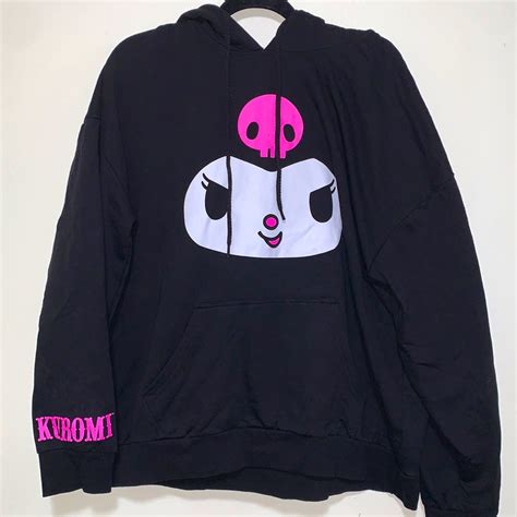 Kuromi Sanrio Hot Topic Woman Hooded Sweater Size Xl Gem