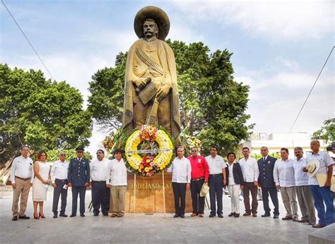 Guardia De Honor En Xcviii Aniversario Luctuoso Al Caudillo Del Sur