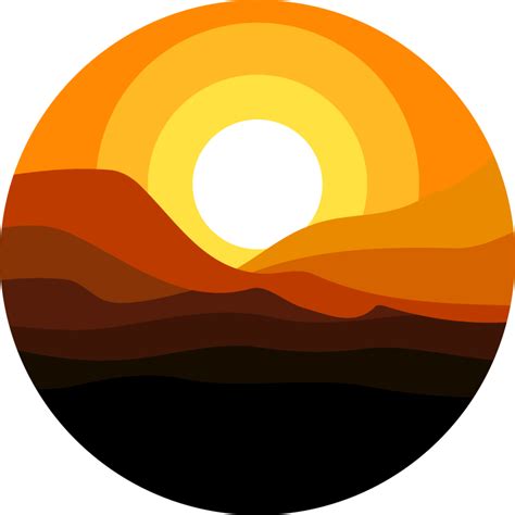 Sunset Png Graphic Clipart Design Png Off